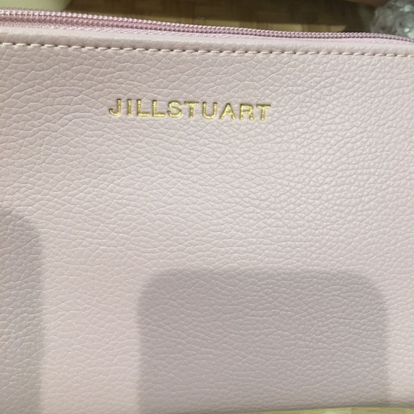 Jill Stuart pink canvas handbag and matching wallet. Pink cream purse - Picture 5 of 7